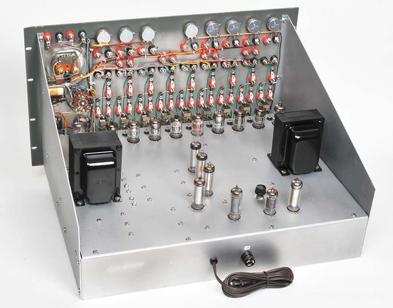 Figure 3 — EC-1 chassis after full restoration with tubes installed and running